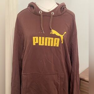 Brown puma sweatshirt